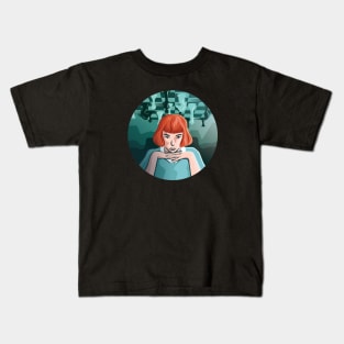 The Chess Queen Kids T-Shirt